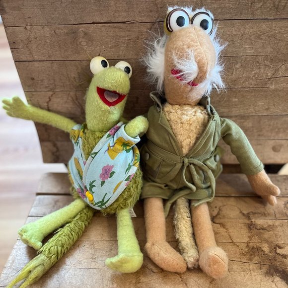 tomy wembley Other - 2 Vintage Tomy Wembley Fraggle Rock Plush Dolls